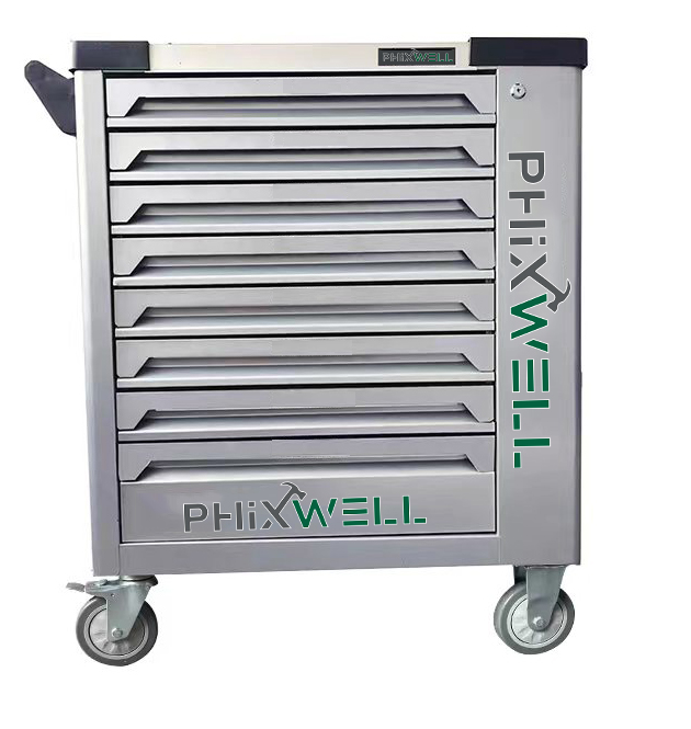 719513 PHIXWELL 8 skuffer værktøjsskab