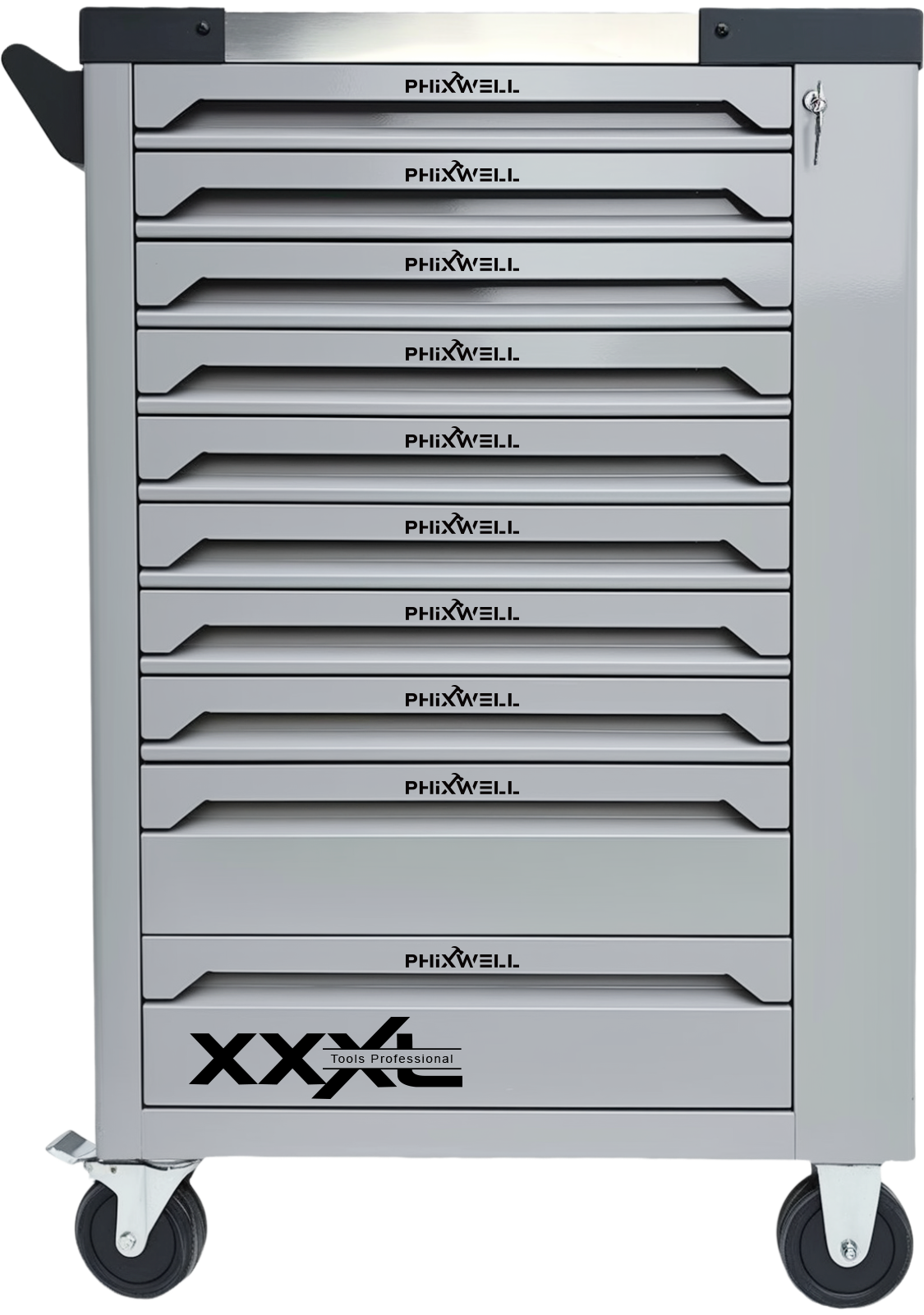 719525 PHIXWELL 10 skuffer værktøjsskab